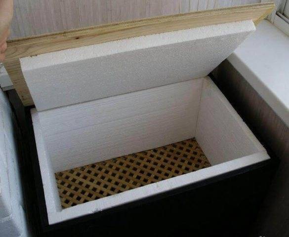 Самодельный ящик для хранения картофеля, сделанный своими руками