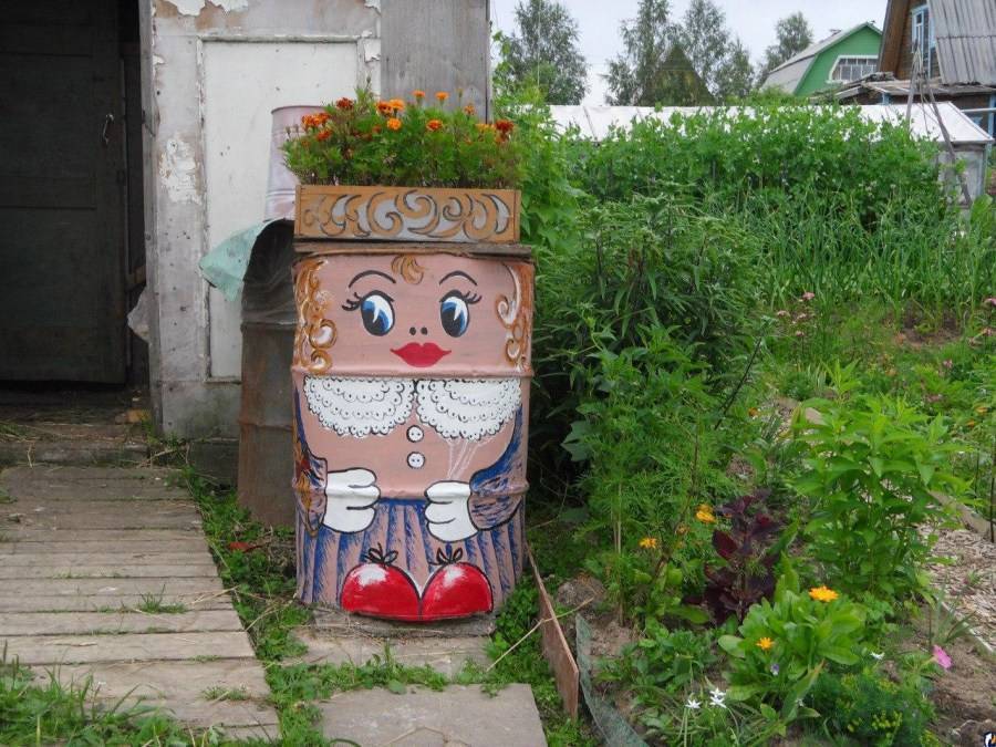 Красивая дача своими руками: идеи декора для сада и домика (48 фото)