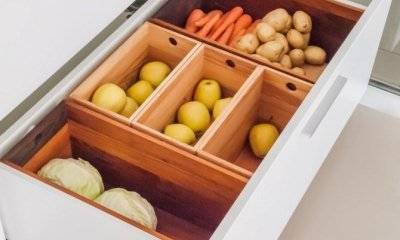 Самодельный ящик для хранения картофеля, сделанный своими руками