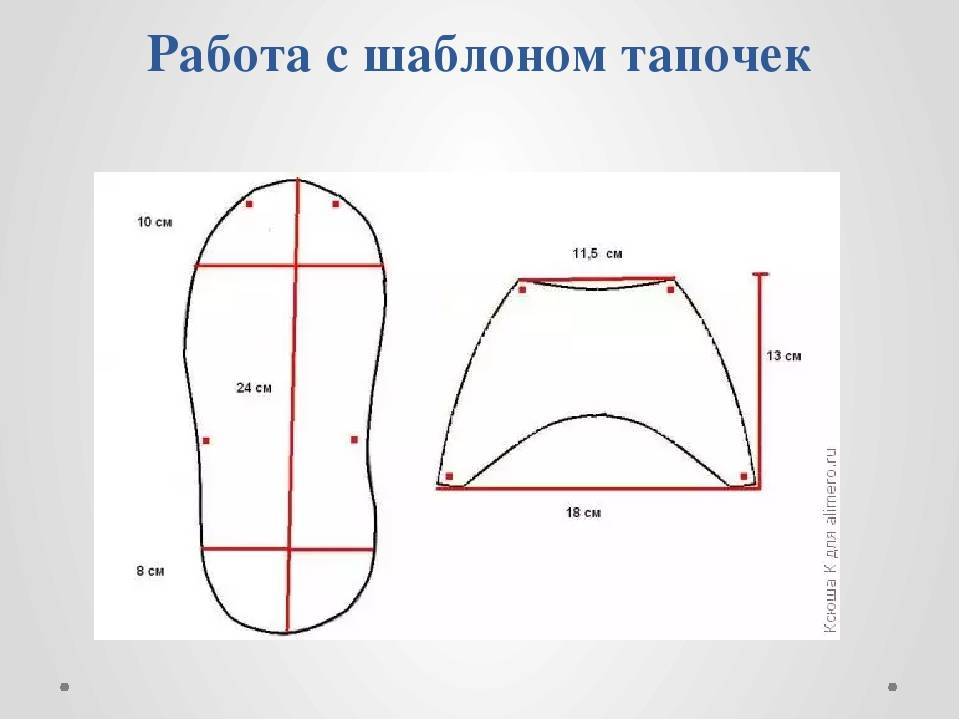 Меховые тапки из старой дублёнки: раскрой, пошив, пошаговая инструкция
