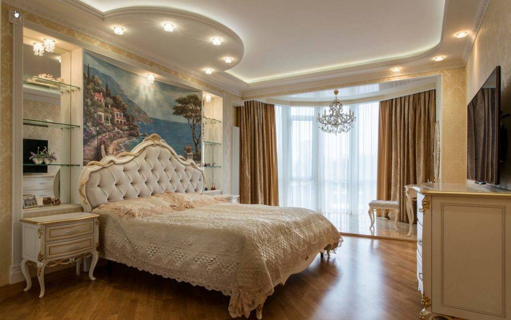 Дизайн стен в спальне: выбор цвета, варианты отделки, 130 фото в интерьере